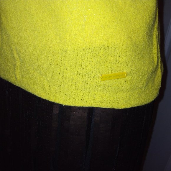 ❤️TORY BURCH MARIGOLD /  YELLOW Top Sz XS - Picture 2 of 6